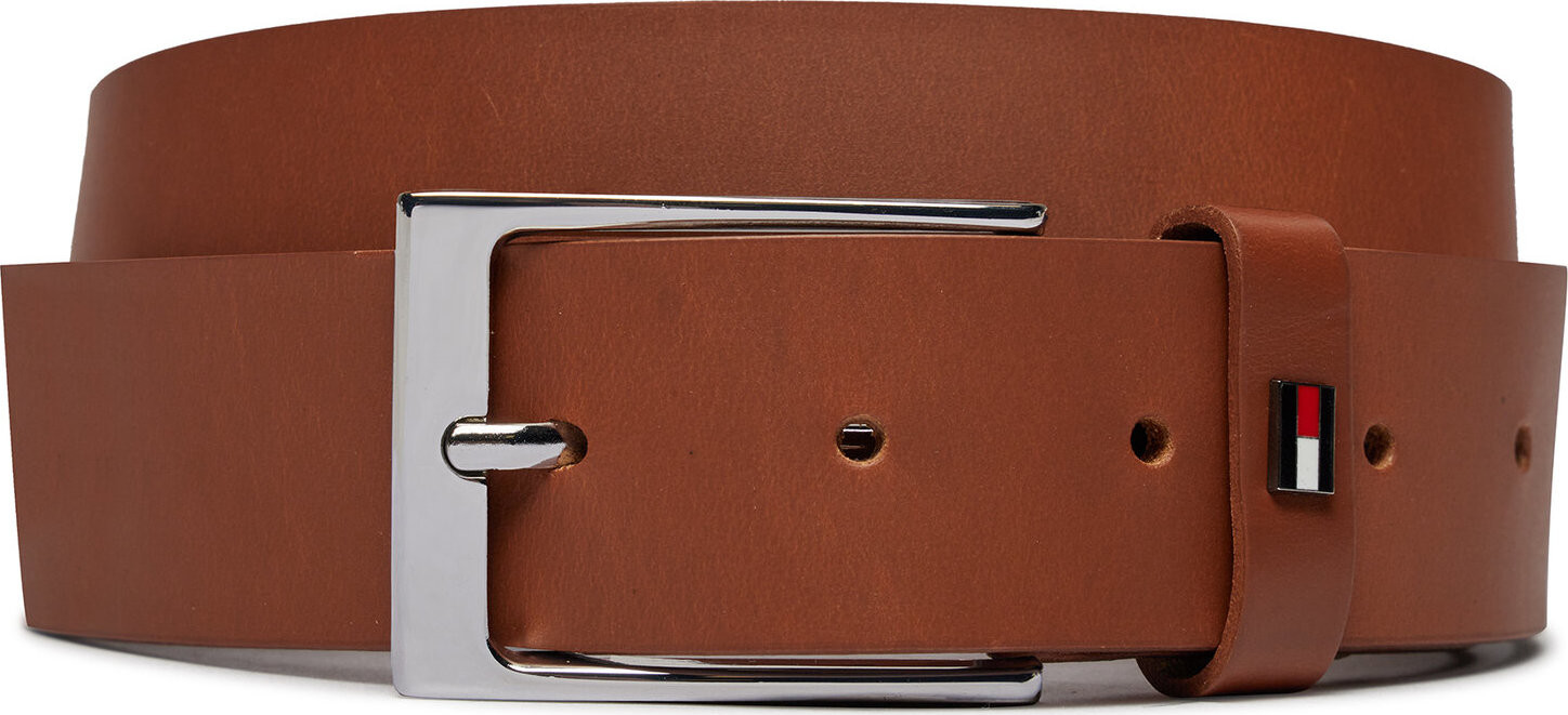 Pánský pásek Tommy Hilfiger Layton Leather 3.5 AM0AM10316 Cognac GB8