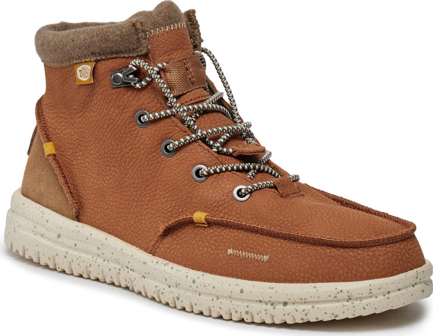 Kotníková obuv Hey Dude Bradley Boot Leather 40189-21N Cognac