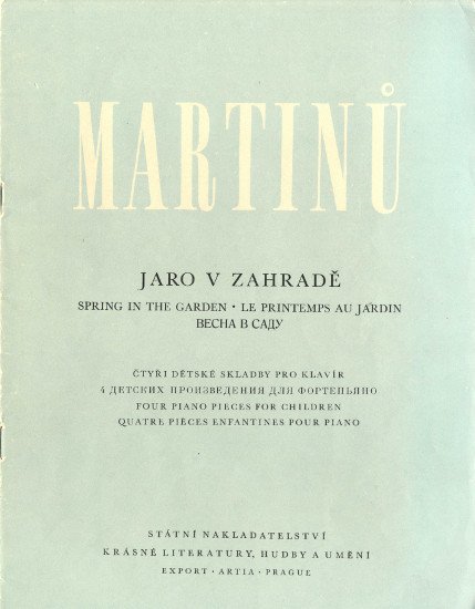 Jaro v zahradě