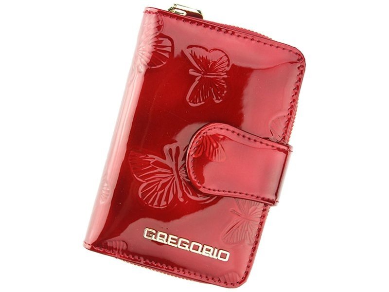 Dámská kožená peněženka červená - Gregorio Dorianna červená
