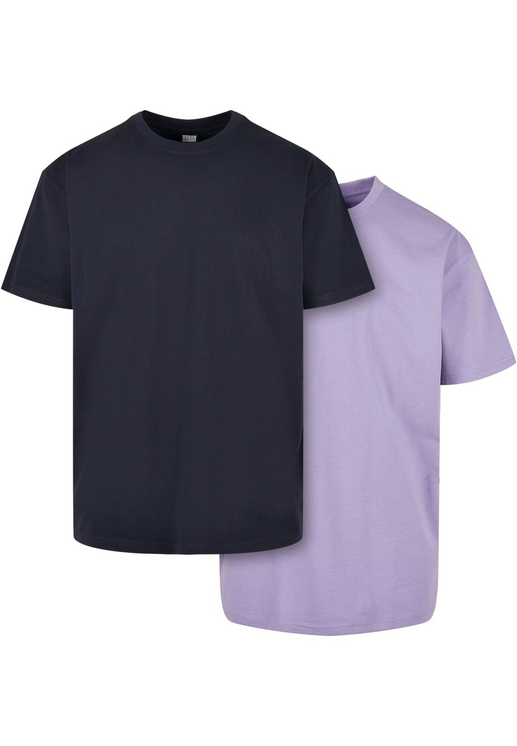 Heavy Ovesized Tee 2-balení halfnavy+levandule