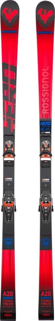 Sjezdové lyže s vázáním Rossignol GS HERO ATHLETE GS R22 + SPX 12 ROCKERACE GW