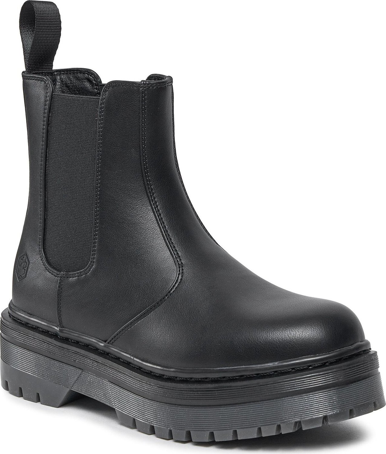 Kotníková obuv s elastickým prvkem Lumberjack ELYSE SWC1513-001-S01 Black/Black M0880