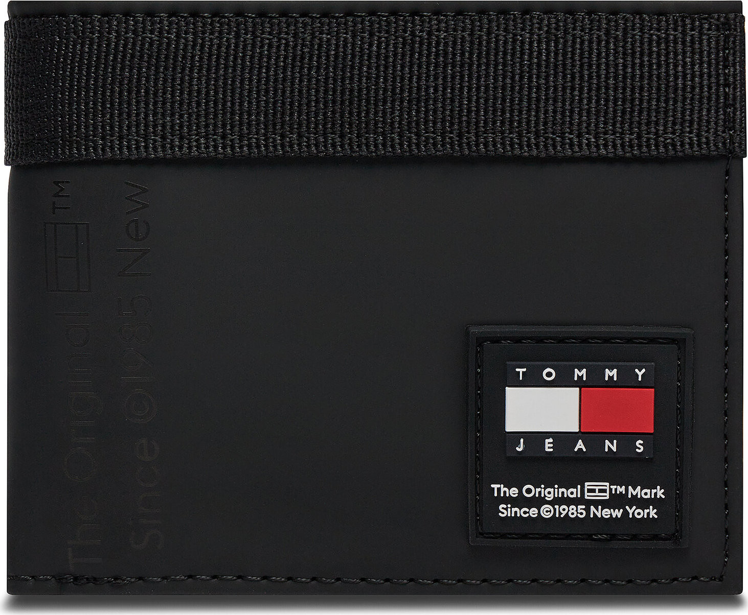 Malá pánská peněženka Tommy Jeans Tjm Daily + Cc & Coin Wallet AM0AM12268 Black BDS