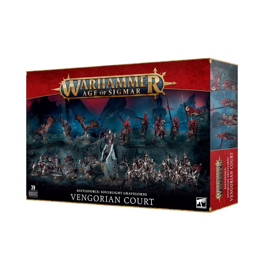 Games Workshop Battleforce: Soulblight Gravelords – Vengorian Court