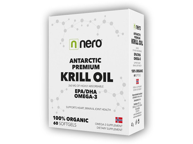 Nero Antarctic Premium Krill Oil 1180mg 60 tablet