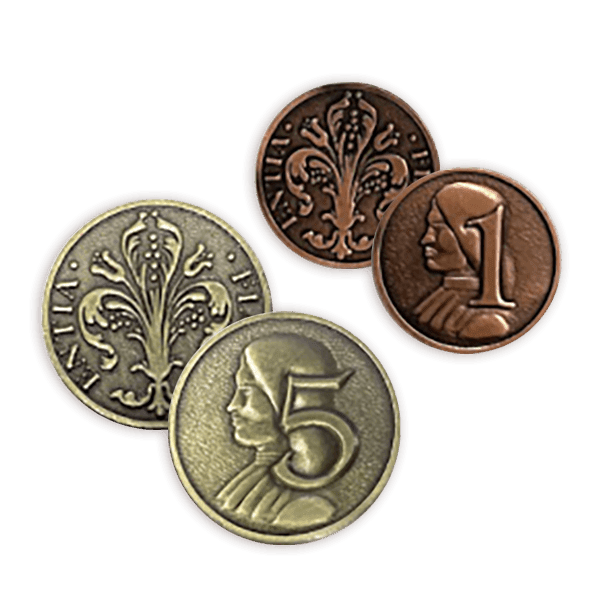 Cranio Creations Lorenzo il Magnifico: Metal Coins