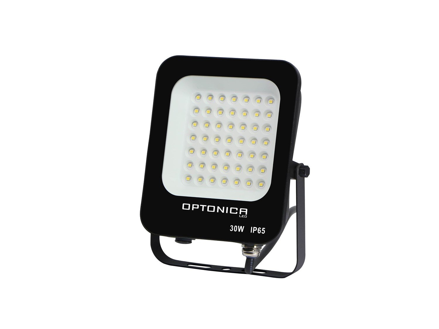 Optonica LED SMD reflektor Černá Body IP65 30W Neutrální bílá 5728