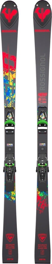 Sjezdové lyže s vázáním Rossignol HERO FIS SL FAC LTD ED R22 + SPX 15 ROCKERACE HERO SIGNATUR