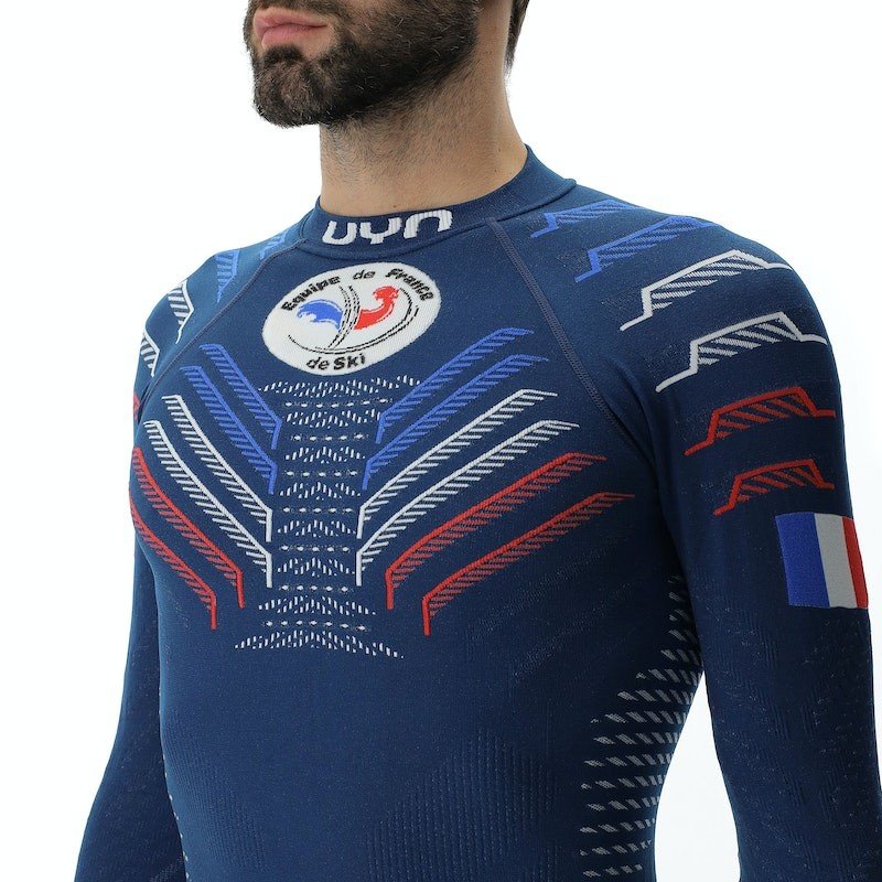 Pánské spodní triko UYN NATYON 3.0 FRANCE UW SHIRT LG_SL.TURTLE NECK