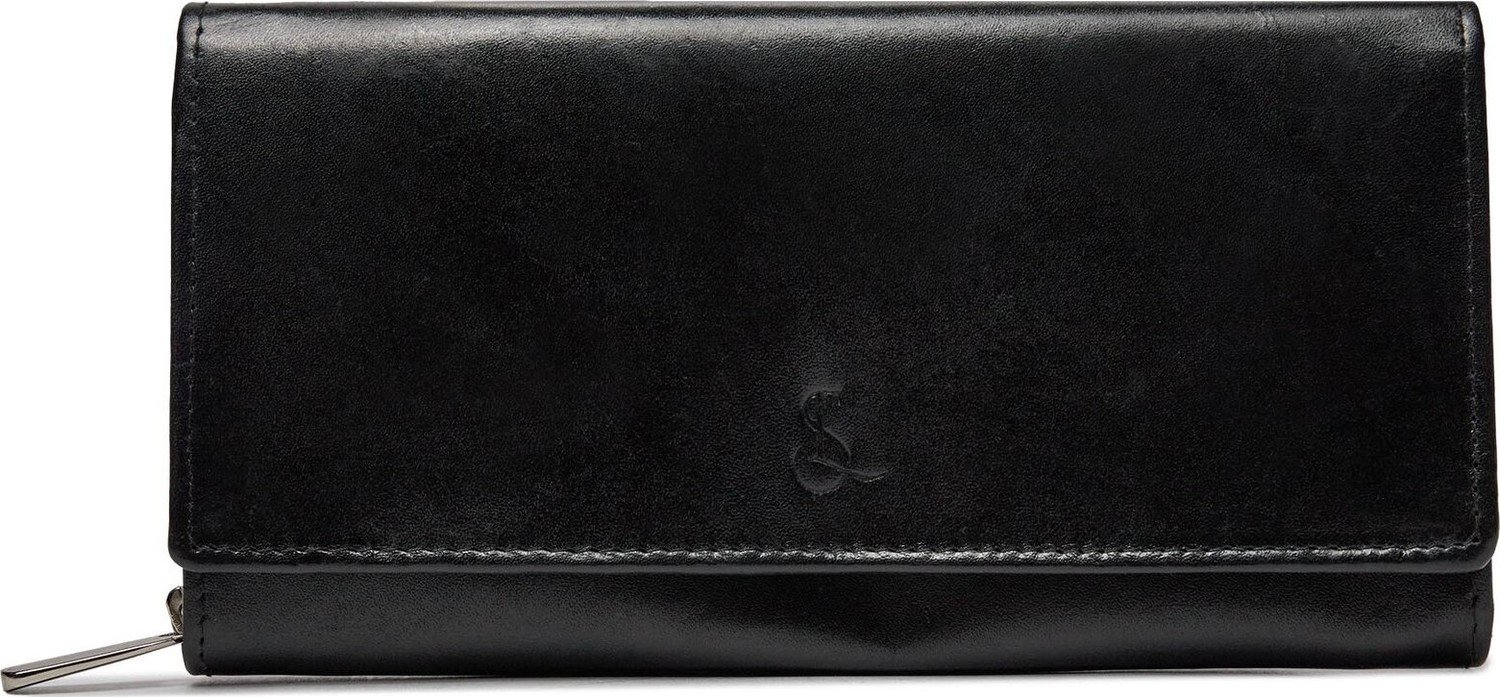 Velká dámská peněženka Semi Line P8264-0 Černá