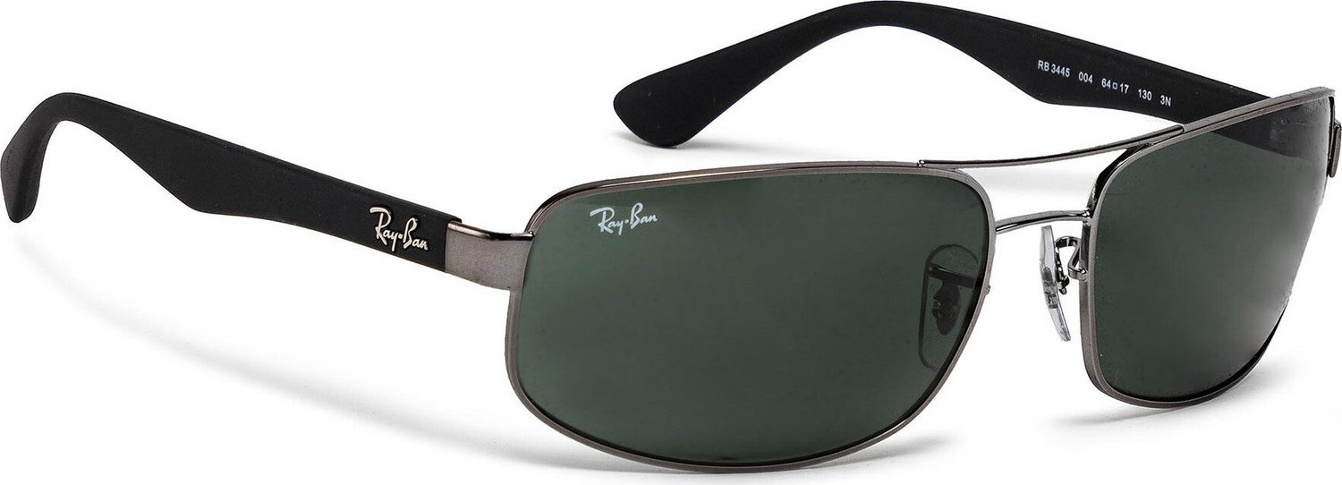 Sluneční brýle Ray-Ban RB3445 0RB3445 004 Gunmetal/Dark Green