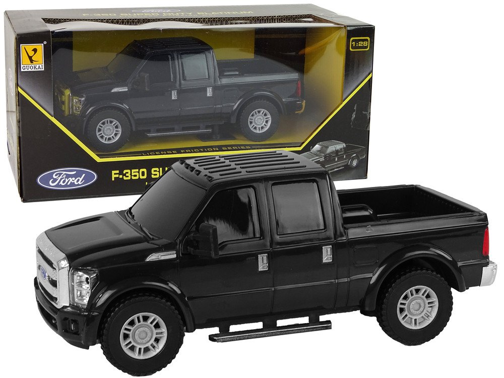 mamido Autíčko Ford F-350 Pick Up s třecím pohonem černé