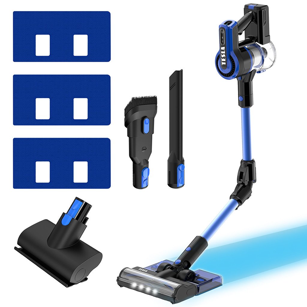 TESLA PureStar E70 Aqua Pro - flexibilní bezdrátový tyčový vysavač 3v1