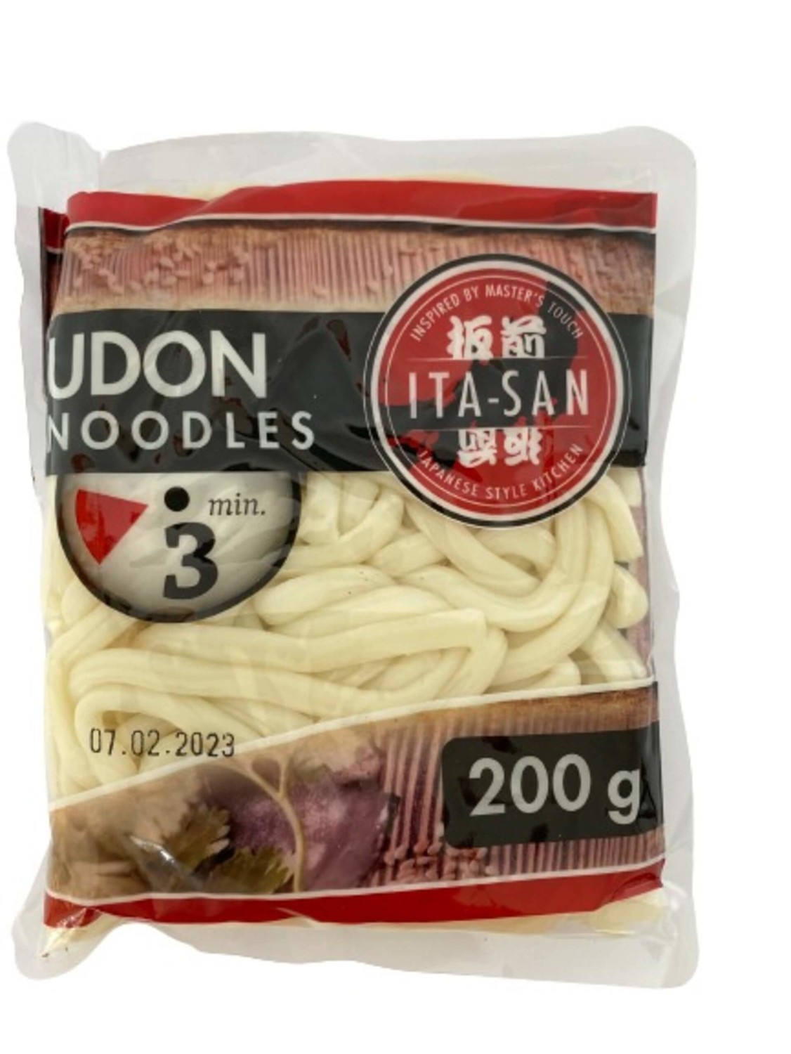 Itasan Udon nudle 200 g expirace
