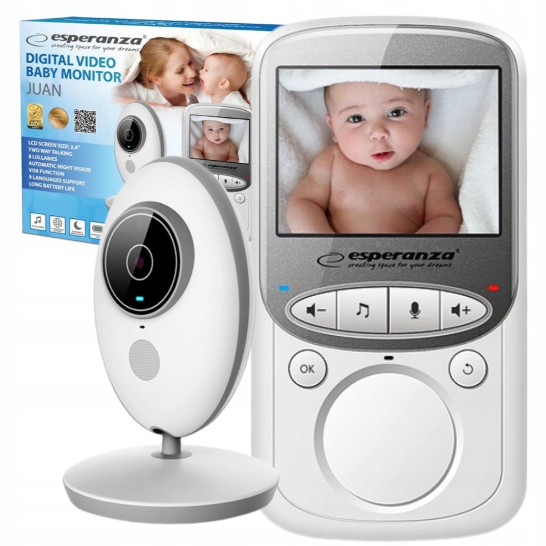 Dětská Chůvička S LCD Kamerou 2.4 Noční Režim