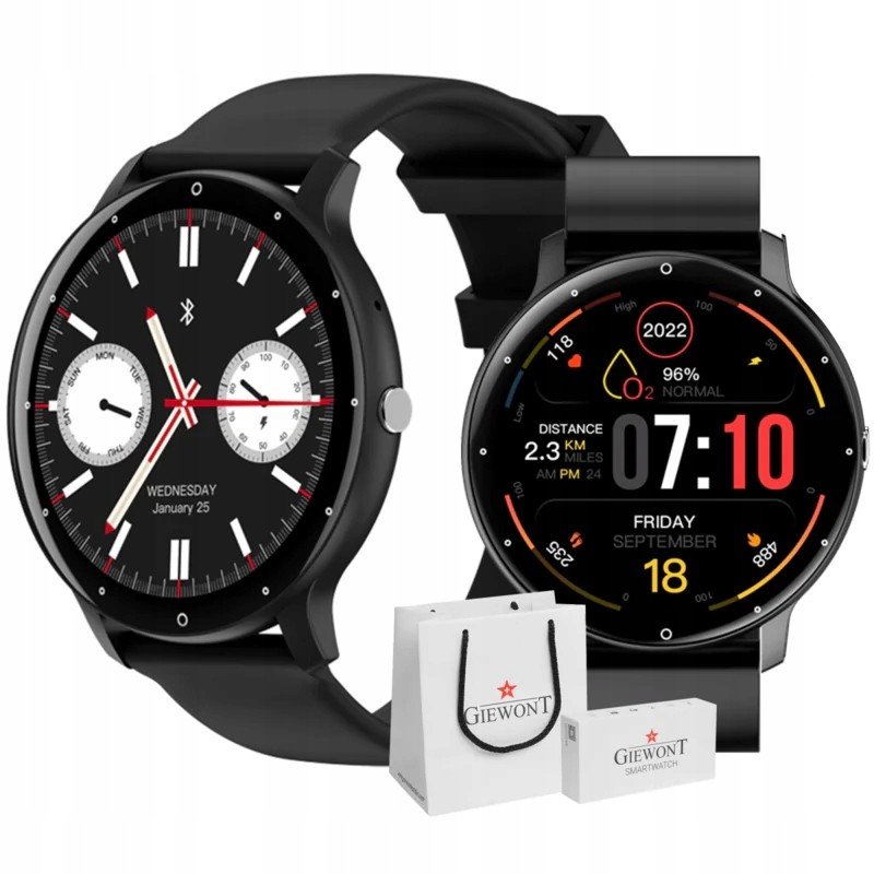 Smartwatch Giewont GW120-2 Pro černé