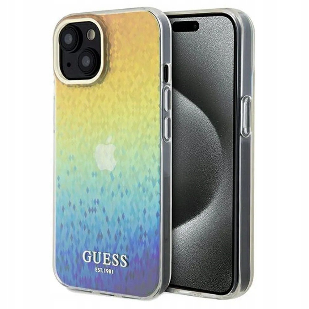 Originální Hardcase pouzdro pro iPhone 14 (IML Faceted Mirror/disco