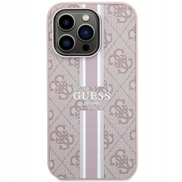 Kryt Guess 4G Printed Stripes kryt pro MagSafe pro iPhone 15 Pro, case