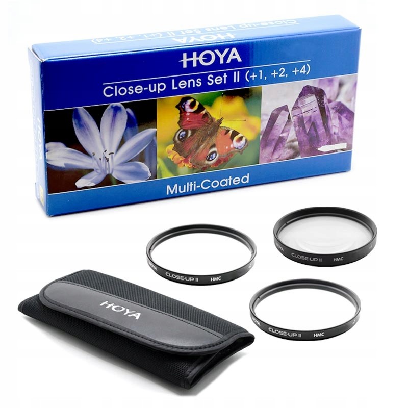 Sada filtrů Hoya Close-up Hmc (+1 +2 +4) 77mm