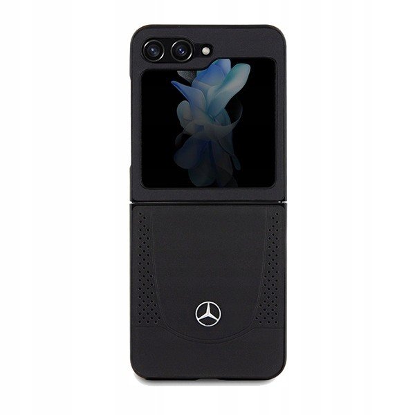 Originální pouzdro Mercedes Benz Leather cover pouzdro pro Galaxy Z Flip 5