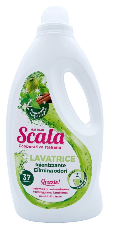 SCALA LAVATRICE Bergamotto e Legni Pregiati 1500 ml prací gel - SCALA
