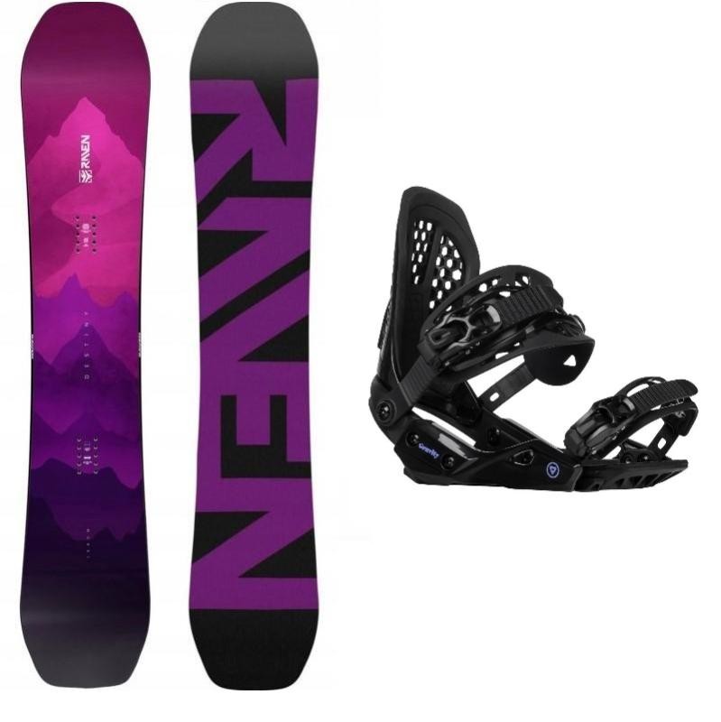 Raven Destiny dámský snowboard + Gravity G2 Lady black vázání