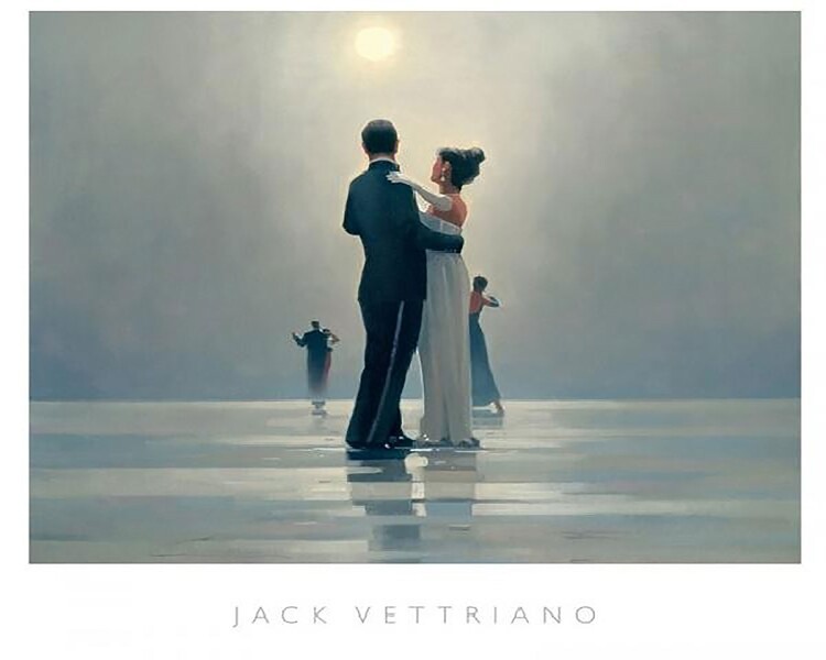 MIGNECO&SMITH Umělecký tisk Dance Me To The End Of Love, 1998, Jack Vettriano, (50 x 40 cm)