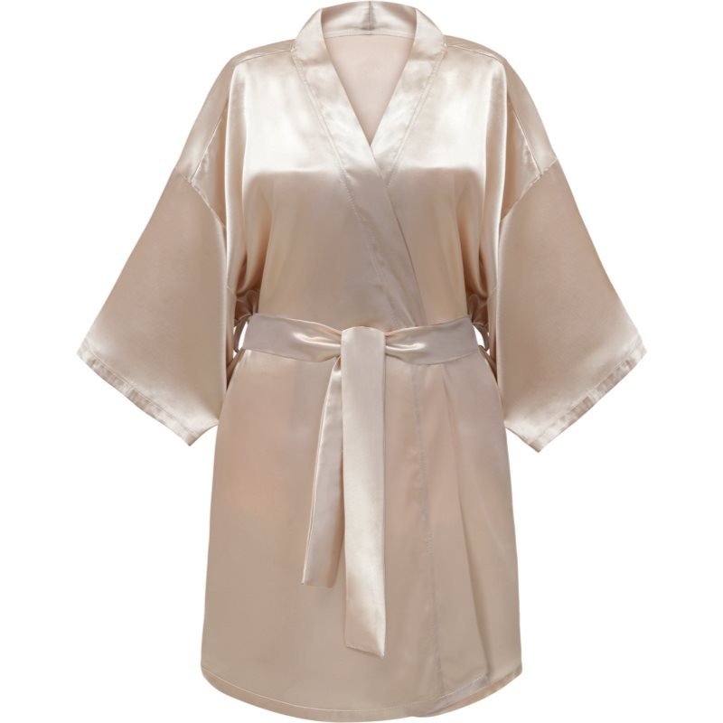 GLOV Bathrobes Kimono-style župan pro ženy satén Sparkling Wine 1 ks