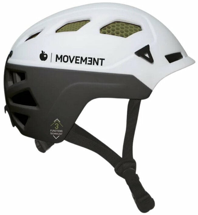 Movement 3Tech Alpi Honeycomb Charcoal/White/Olive M (56-58 cm) Lyžařská helma