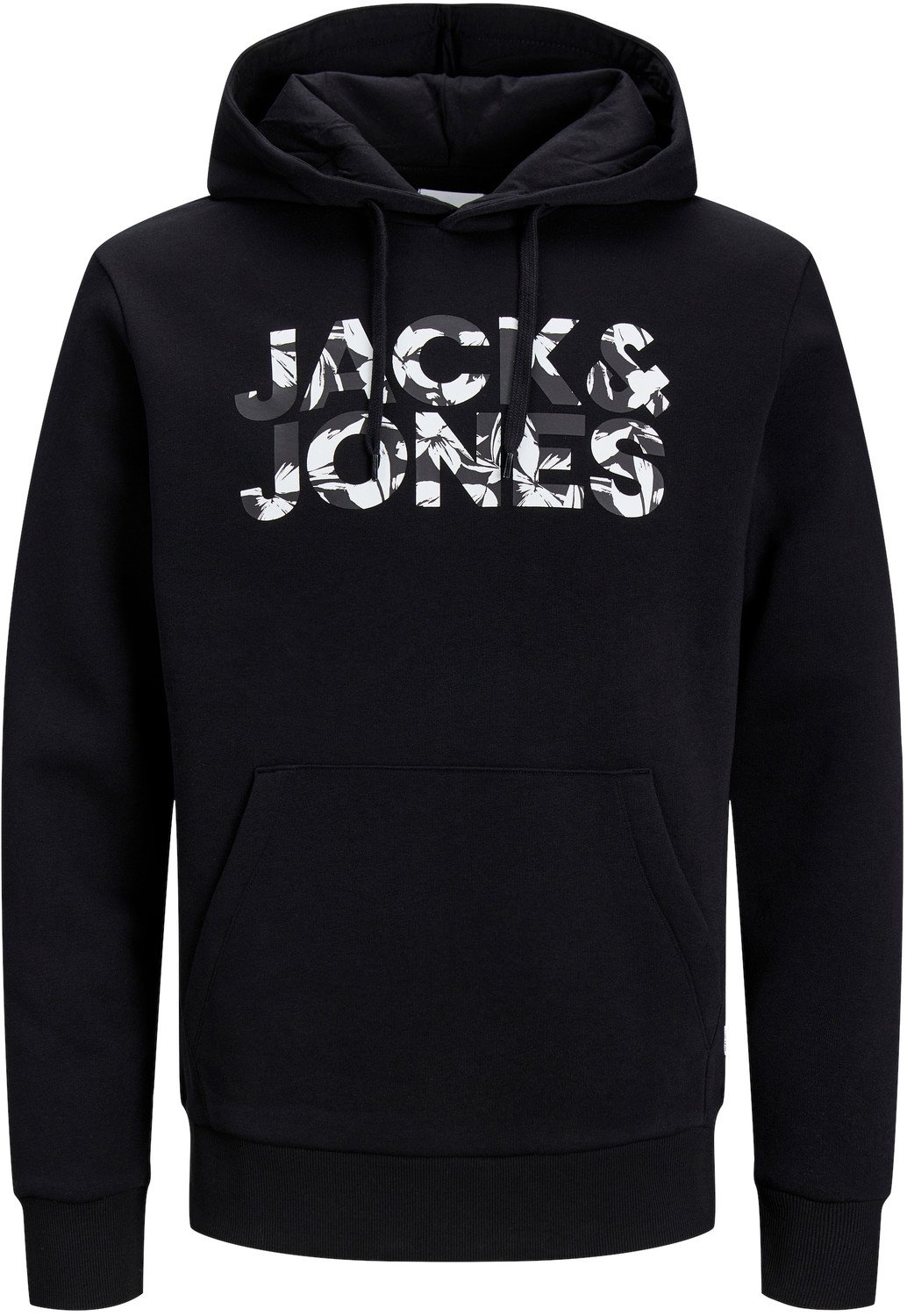 Jack&Jones Pánská mikina JJEJEFF Standard Fit 12250682 Black L