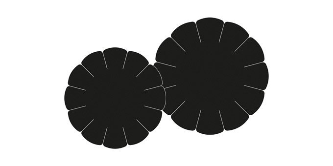 Pečicí fólie do dortových forem DELÍCIA, 2 velikosti