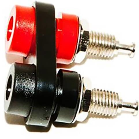 Mueller Electric BU-P2269 Zásuvka na banánky červená, černá 1 ks