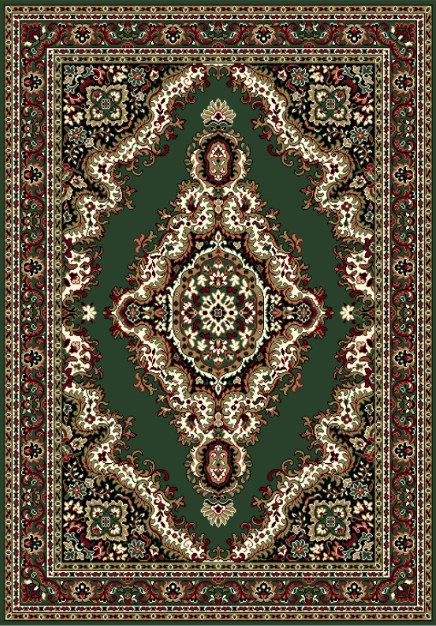 Kusový koberec TEHERAN T-102 green - 160x230 cm Alfa Carpets