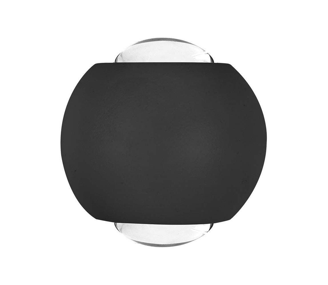 LED Venkovní nástěnné svítidlo LED/2W/230V 4000K IP54 černá