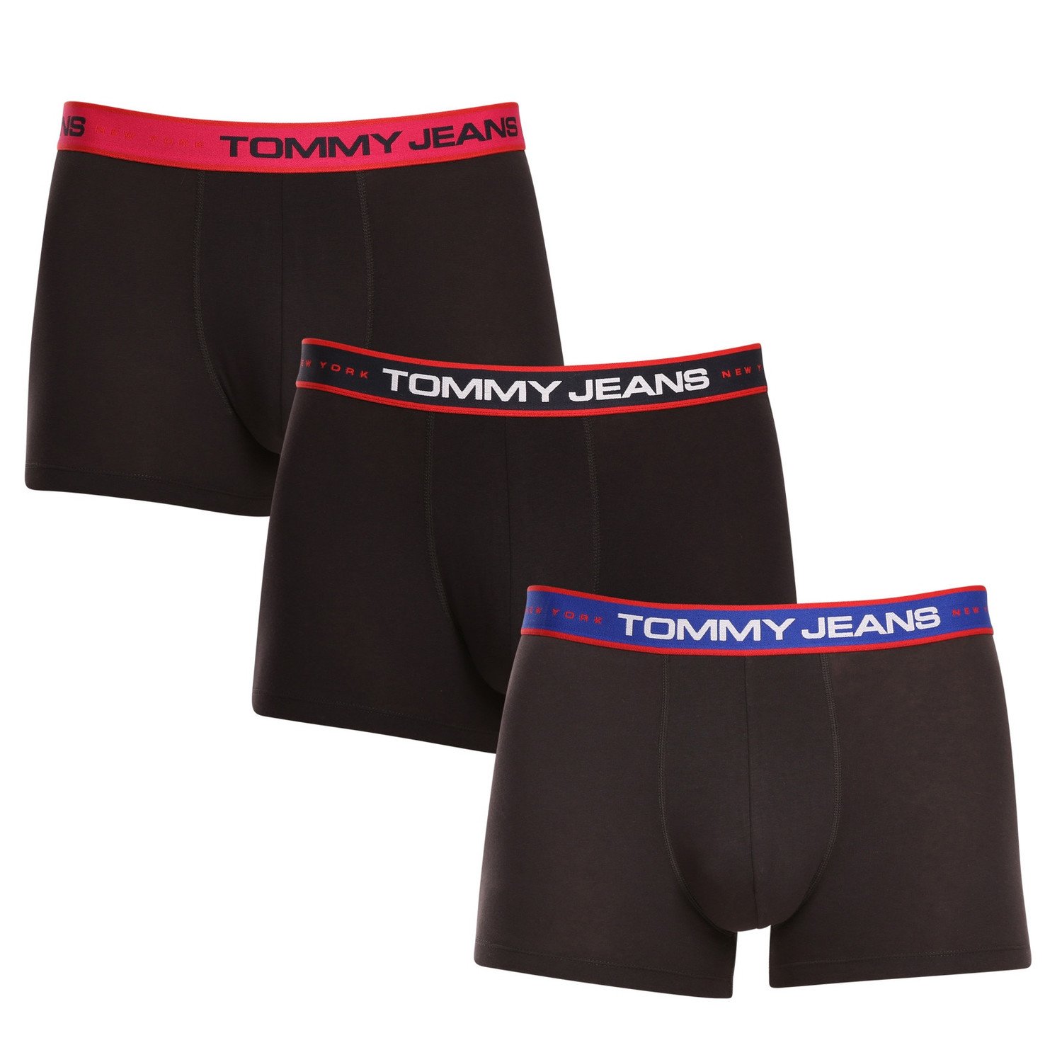 3PACK pánské boxerky Tommy Hilfiger černé (UM0UM03107 0WF) M