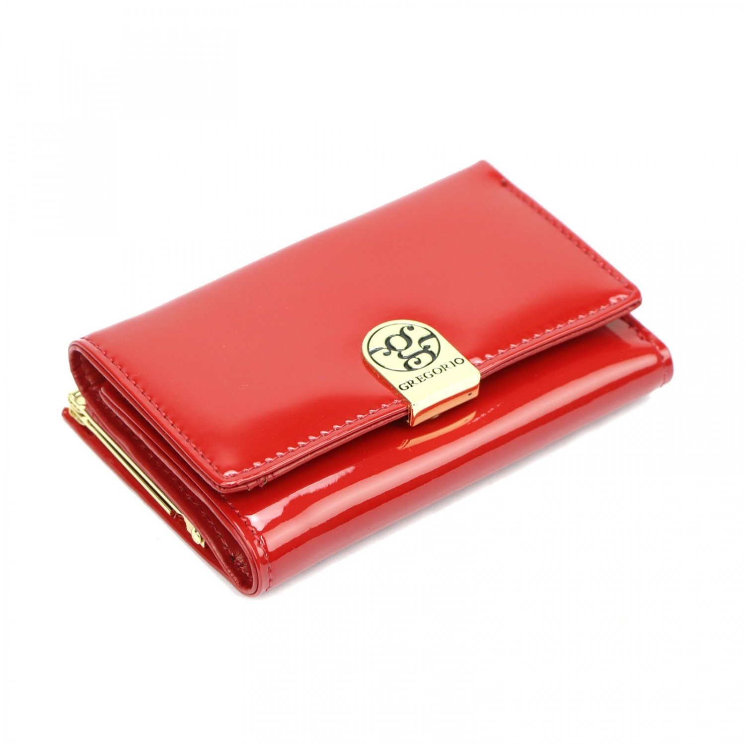 Dámská kožená peněženka červená - Gregorio Coridas červená