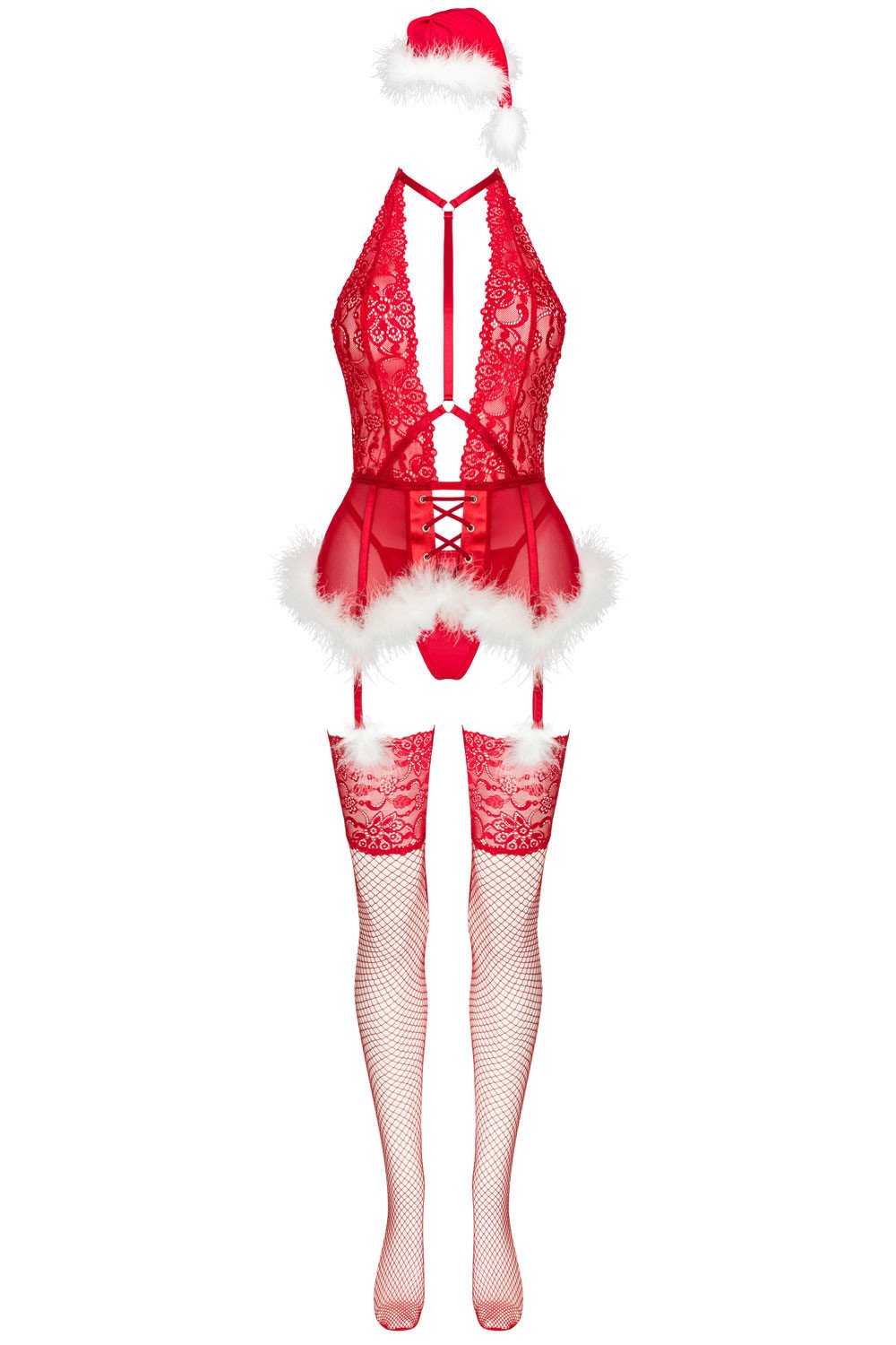Dámský erotický set LivCo Corsetti Fashion LivCo_Corsetti_Fashion_Set_Alimena_Red