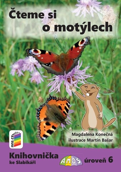 Čteme si o motýlech (Knihovnička ke Slabikáři AMOS) - Magdalena Konečná