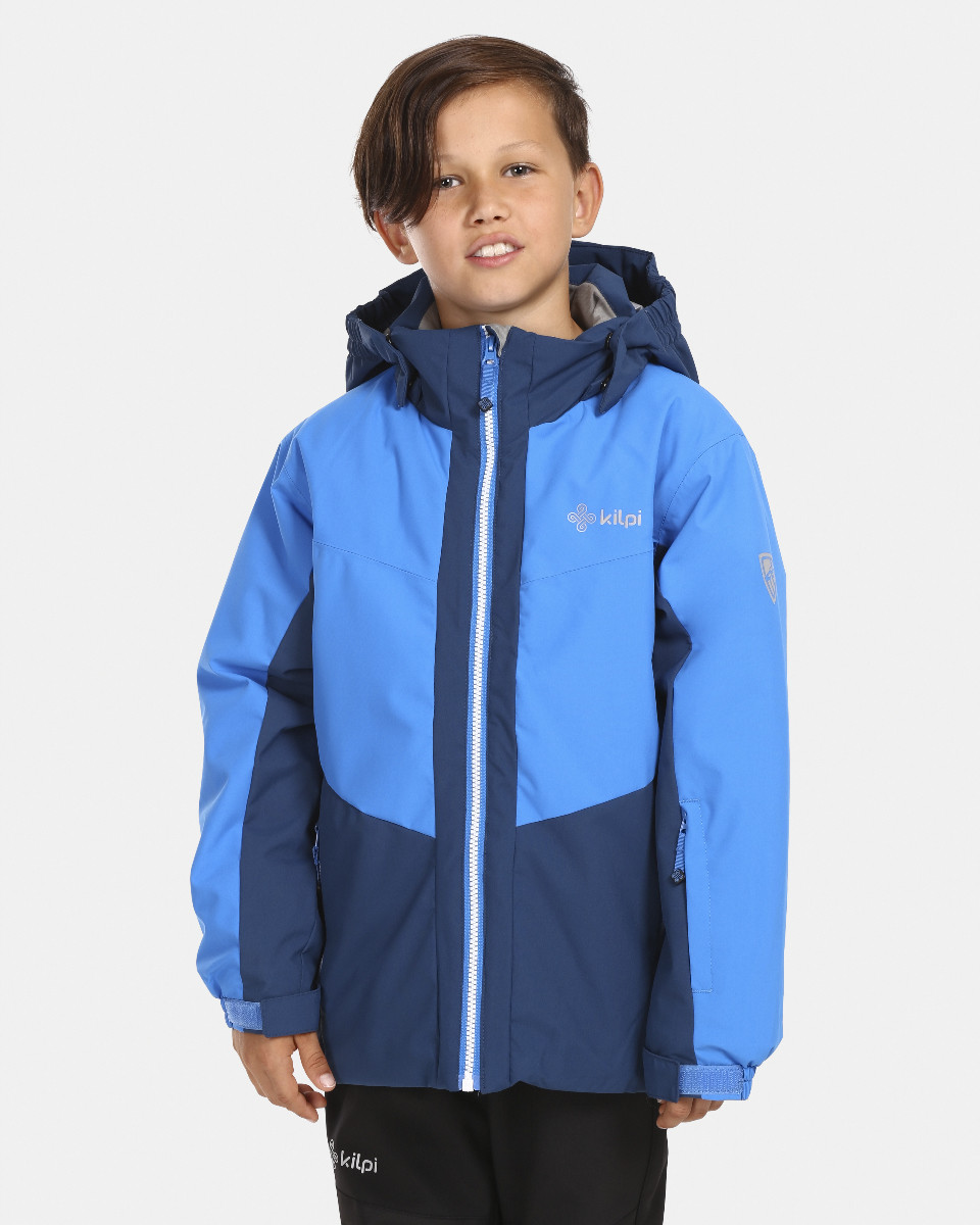 Chlapecká lyžařská bunda kilpi ateni-jb modrá 122-128