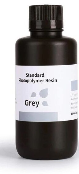 Elegoo pryskyřice (resin), Standard Resin, 1kg, šedá - 50.103.0081