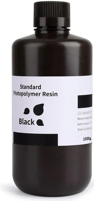 Elegoo pryskyřice (resin), Standard Resin, 1kg, černá - 50.103.0091