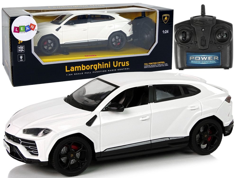 mamido Auto na dálkové ovládání RC Lamborghini Urus 1:24 bílé