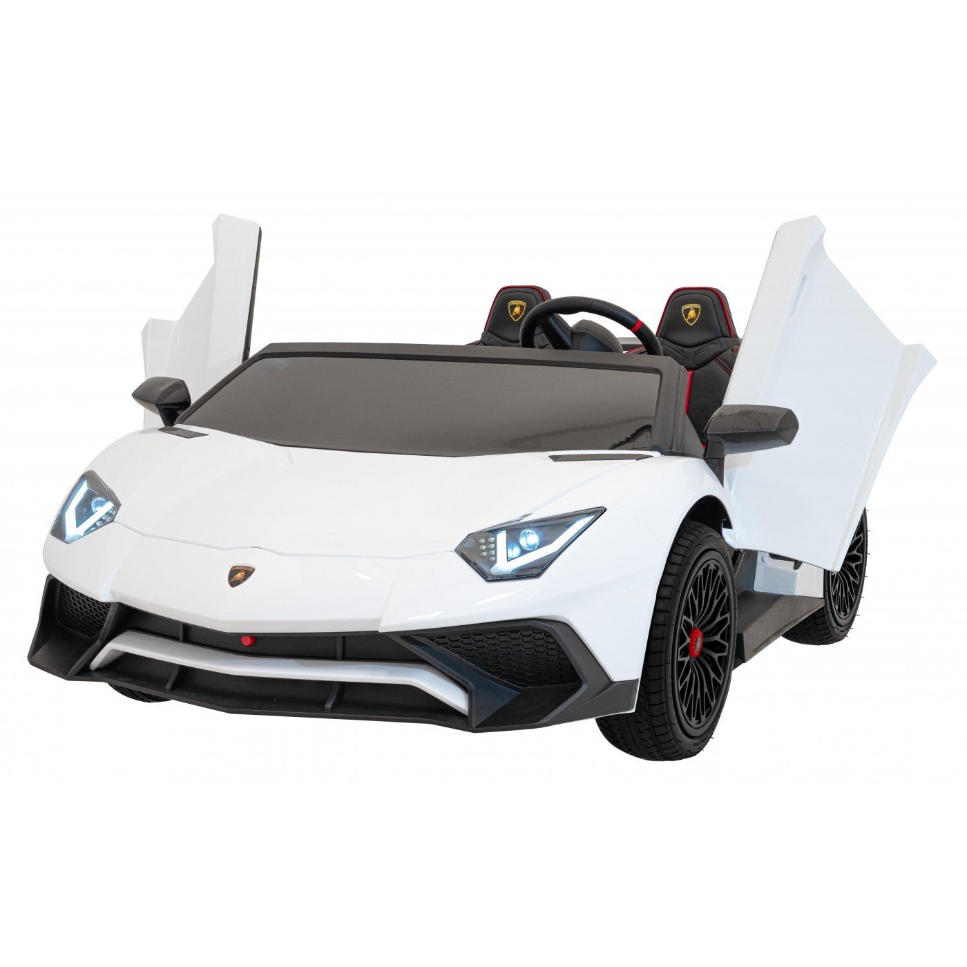 mamido Elektrické autíčko Lamborghini Aventador SV Strong 200W 24V bílé