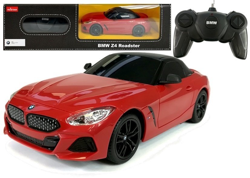 mamido Auto na dálkové ovládání RC BMW Z4 Roadster Rastar 1:24 červené