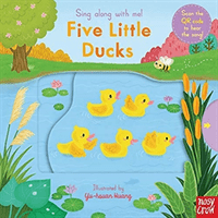 Sing Along With Me! Five Little Ducks(Board book)