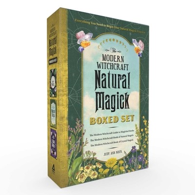 The Modern Witchcraft Natural Magick Boxed Set: The Modern Witchcraft Guide to Magickal Herbs, the Modern Witchcraft Book of Natural Magick, the Moder (Nock Judy Ann)(Pevná vazba)