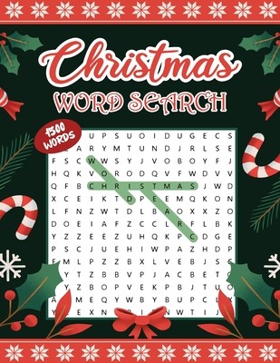 Christmas Word Search Book: Word Find Book for Christmas, Holiday Word Search Books - Christmas Activity Books (Bidden Laura)(Paperback)