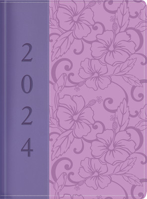 The Treasure of Wisdom - 2024 Executive Agenda - Two-Toned Violet: An Executive Themed Daily Journal and Appointment Book with an Inspirational Quotat (Richards Jessie)(Imitation Leather)