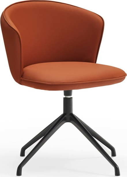 Oranžové otočné jídelní židle v sadě 2 ks Add – Teulat